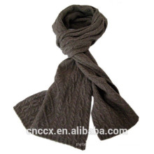 15STC2124 cable wool cashmere scarf